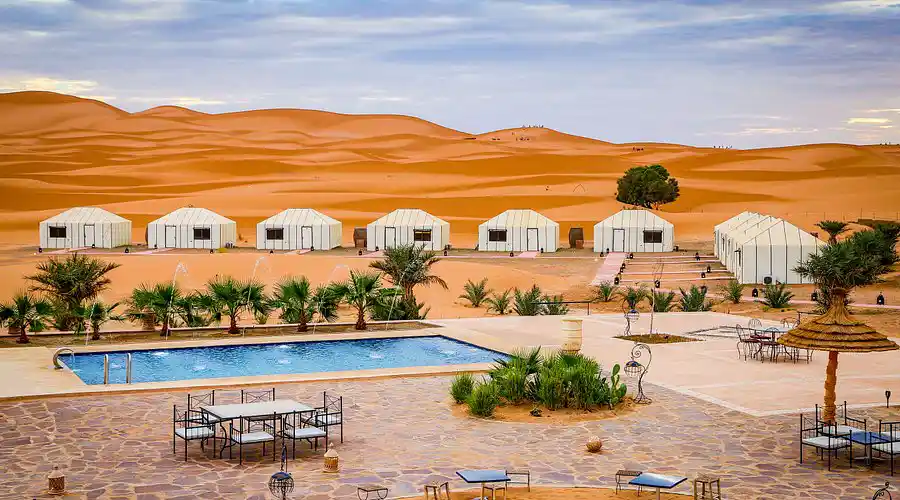 Camping in Merzouga Morocco — best campsite guide 2025