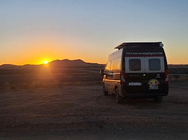 Merzouga sunset photography tour dunes Morocco campervan trip