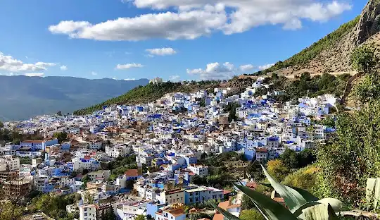 Chefchaouen parking campervan north Morocco road trip guide