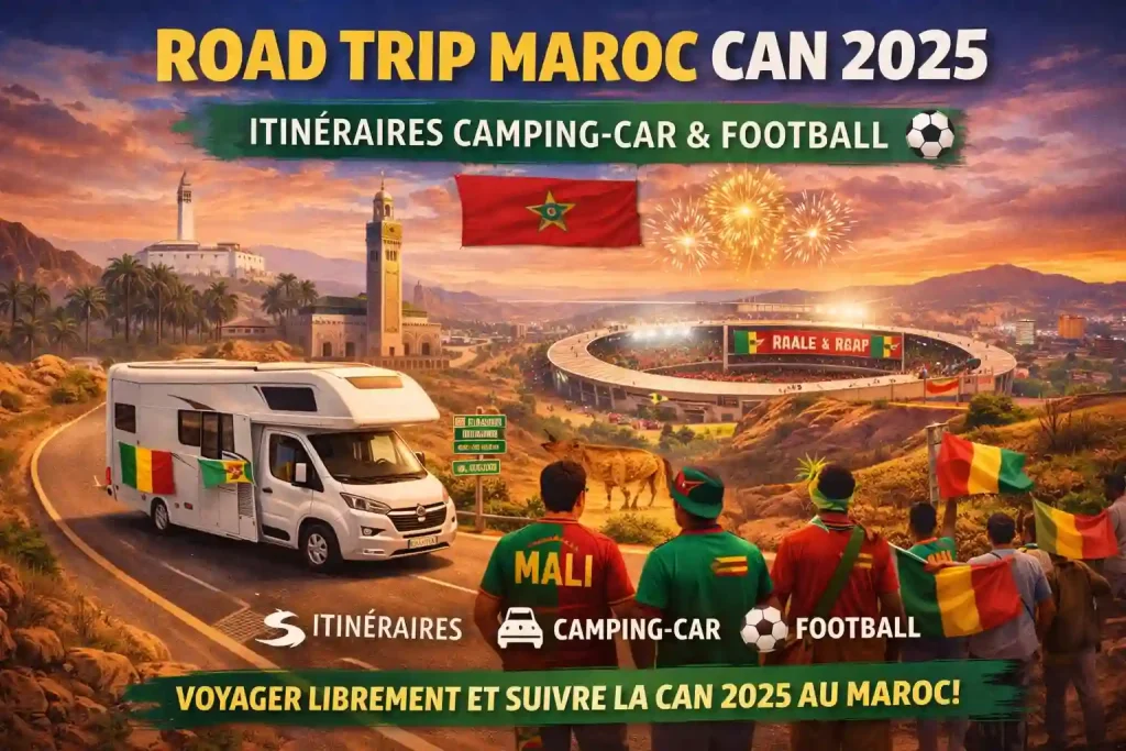 road trip Maroc CAN 2025