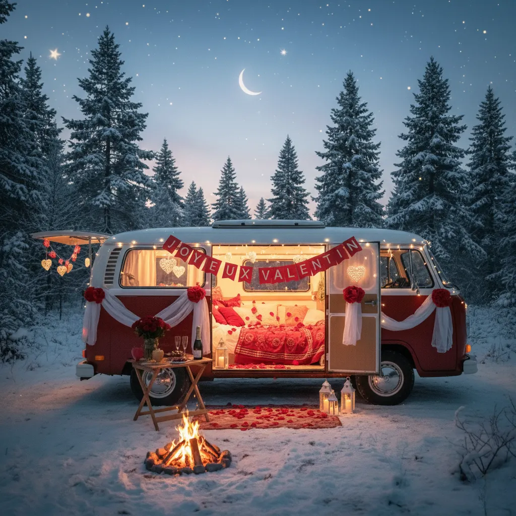 Saint Valentin en camping-car au Maroc