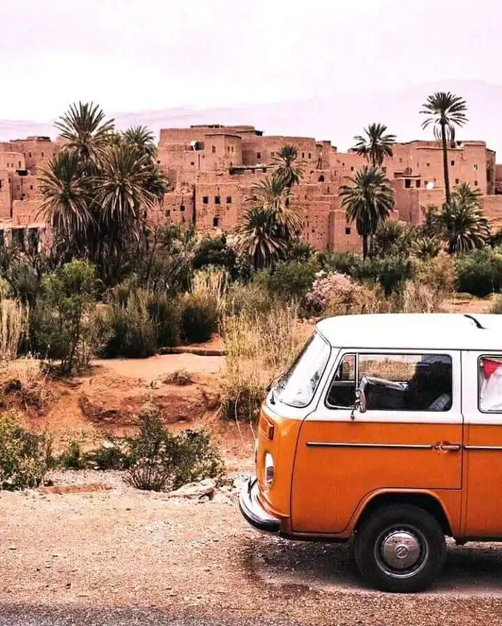Morocco tours from Marrakech with camping car